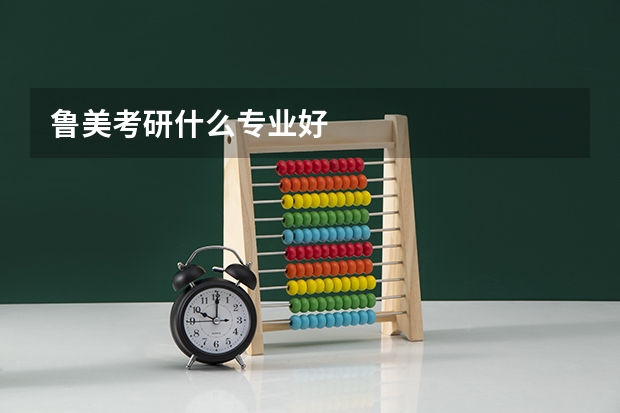 鲁美考研什么专业好