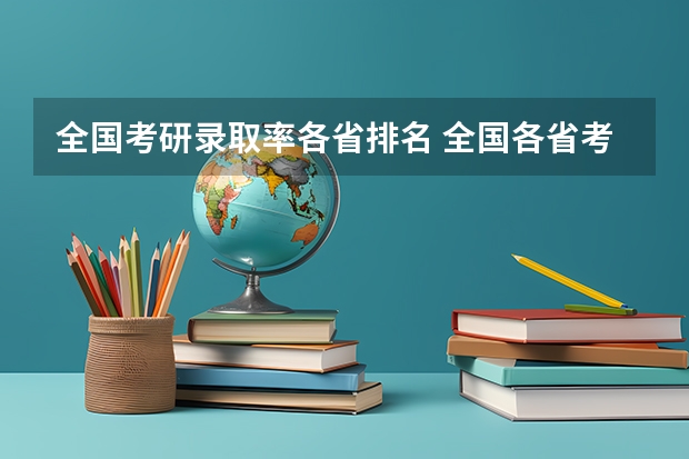 全国考研录取率各省排名 全国各省考研率排名