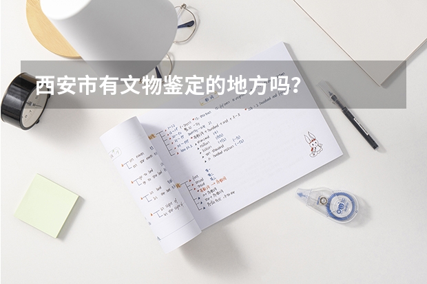 西安市有文物鉴定的地方吗？