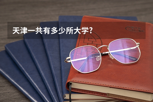 天津一共有多少所大学?