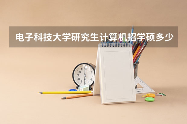 电子科技大学研究生计算机招学硕多少人