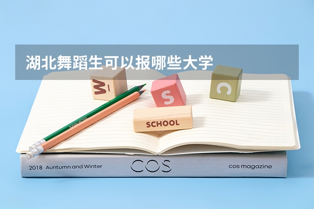 湖北舞蹈生可以报哪些大学