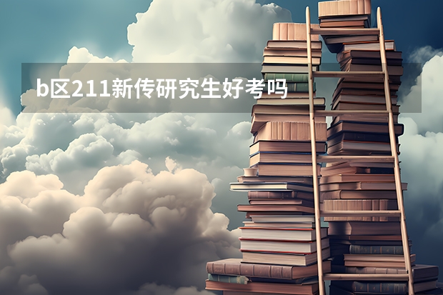 b区211新传研究生好考吗