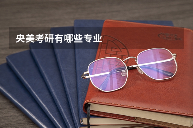 央美考研有哪些专业