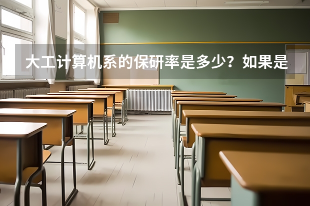 大工计算机系的保研率是多少？如果是本校考研有什么优势呢？