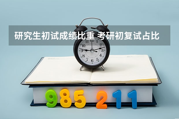 研究生初试成绩比重 考研初复试占比在哪查